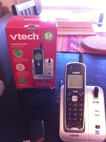 Cordless phone (v-tech) - $4 1