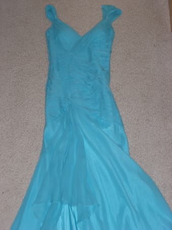 Teal semiformal dress only $60 1