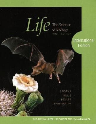 Bio 42/Bio 43: LIFE SADAVA 9TH Edition 1
