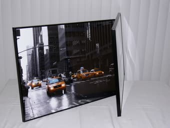 LARGE METAL PICTURE FRAMES (BLACK) 1