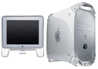 Apple Power Mac Desktop with 17" TFT Apple display $140 1