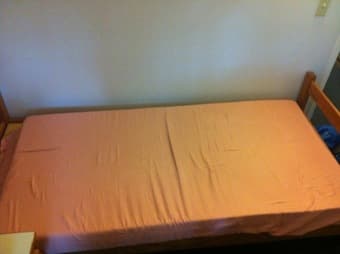 Canopy Hypoallergenic 4" Memory Foam Mattress Topper (Twin Size) $20 1
