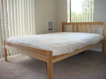 Moving sale, a full-size bed and pad - $70 1