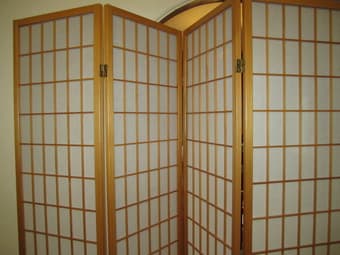 Room Divider/Shoji Screen-- Perfect for studios! $20 2