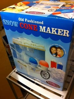 Moving Sale - almost NEW snow cone maker - only $30 1