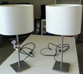 Selling 2 table lamps - excellent condition 2