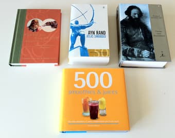 Selling 4 books: Atlas Shrugged, Crime & Punishment + 2 others 1
