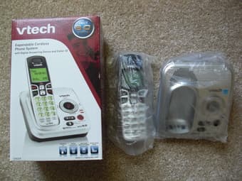 3 HOLE ADJUSTABLE PUNCH$5, CORDLESS PHONE (vtech)$20, FAX (borther)$50 2