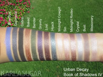 $40 Urban Decay Book Of Shadows Iv Eyeshadow Palette Full Size In Box 2