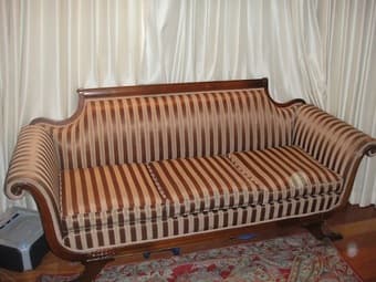 Antique vintage sofa elegant couch 2