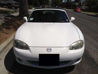 Rare 2001 White MX5 Miata Convertible 1.8 Auto - $8995 2