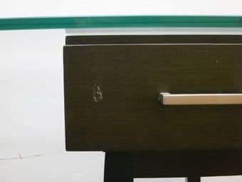 Hold Everything - Beautiful Glass Desk - $175 2