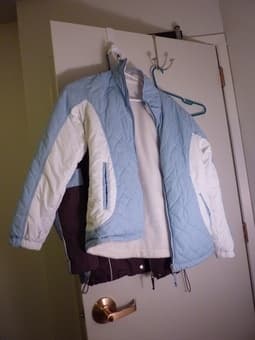 Women's 4-in-1 ski jacket $30 (small) 2