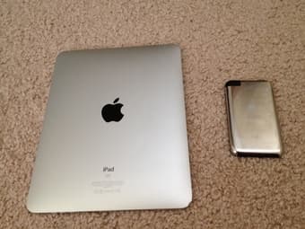 $220 for 16G wifi iPad 1,  +  $100 for 8G wifi itouch 2