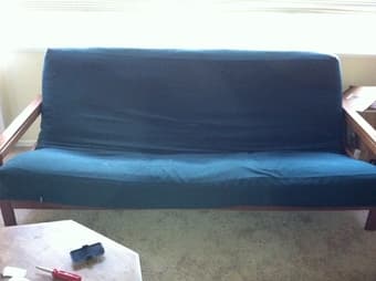 Futon and dining table with chairs in GREAT CONDITIONS for SALE!! 3
