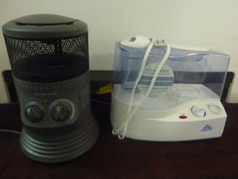 Rice cooker, Honeywell heater, Humidifier 2