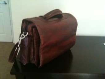 Leather bag and shoes 2