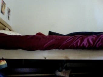 Selling Full Size Foam Mattress and IKEA Bed Frame $250 3