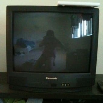 Panasonic 21" TV + Analogue Digital Converter + Antenna 1