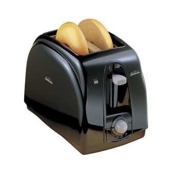 Sunbeam 2 Slice Toaster Black (never used!) 1