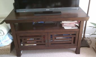 Cost plus hako collection media console - $290 (San Francisco) 1