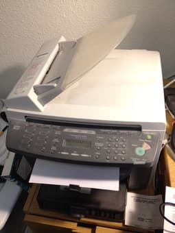 30$ Canon All-in-one laser printer, toner just replaced 1