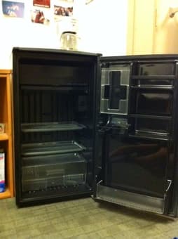 fridge with separate freezer section $45 obo 1