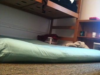 High quality Japan Style (hard) Futon Mattress (and convertible frame) 1