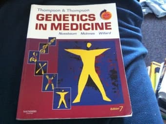 Genetics in Medicine by Nussbaum, 7th Edition, $20 1
