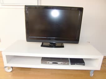 Cabinet(Tellus) $20, TV board(IKEA) $15 2