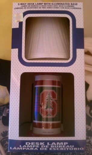 $15 Stanford Desk Lamp-- 3 way lamp with illuminated base 1