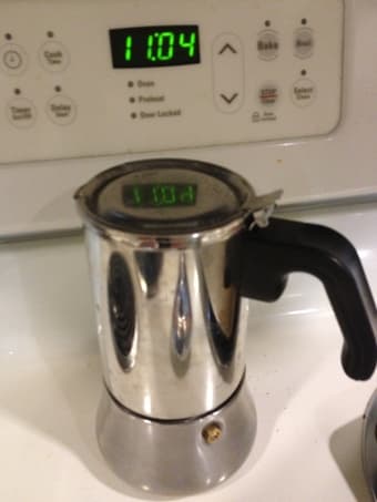 Coffee pot, grinder, espresso pot- $10 2