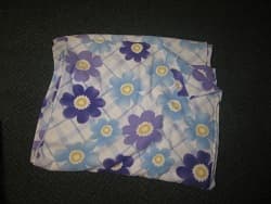 Floral fleece blanket $3 1