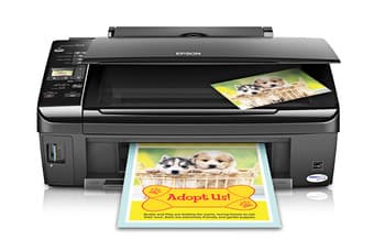 Epson Stylus NX215 Printer/Scanner + one ink cartridge - $35 1