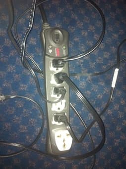 6-outlets Surge Protector for $10 1