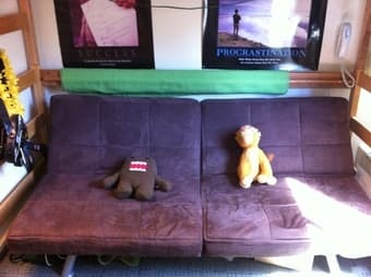 Futon Sofa Bed $100 obo 1