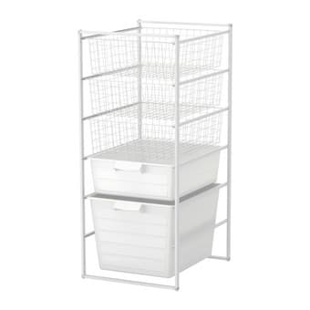 ANTONIUS Frame, white - storage unit - $25 (palo alto) 1