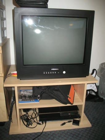21" Prima TV with remote and TV stand - $20 must sell by June 14 1