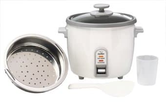 Zojirushi rice cooker (6-cup capacity), $20 1