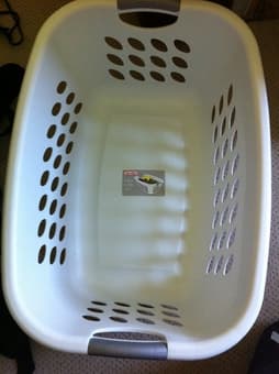 53L/1.5Bu laundry basket $5 1