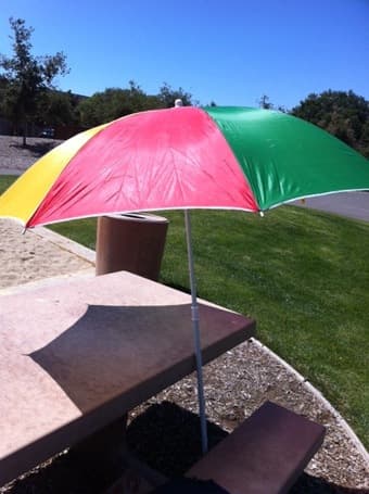 ***Colorful Sun Umbrella*** - $6 - Moving Sale 3