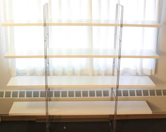 Two Shelving Units Sale $80 ($50 and $30 each) 2