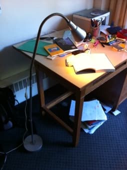 Super flexible lamp for reading or room light. 1