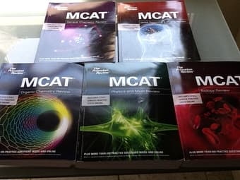 Princeton Review MCAT Books 1