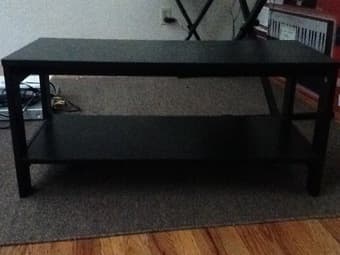 SELLING almost brand new Ikea TV stand - $15 or OBO 1