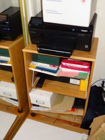 Moving Sale: Printer Stand - $15 1
