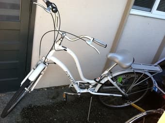 White Townie Electra 3 Speed, 350.00 1