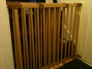 Baby Gate (two). Perfect for EV. Only $30. Price new ($119) 1