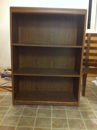 Wood Bookcase $30 OBO 1