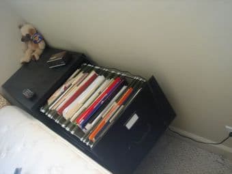 Large two-drawer file cabinet - $40 obo 3